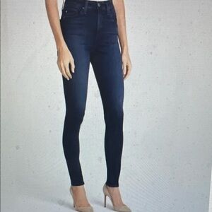 AG the mila High-Rise Dark Blue Skinny ankle Jeans - like new